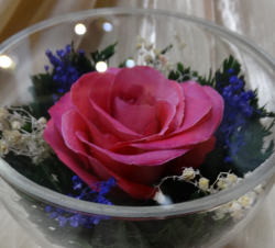 Живые цветы в стекле-129-Живые цветы в стекле SSRp - фото 2
