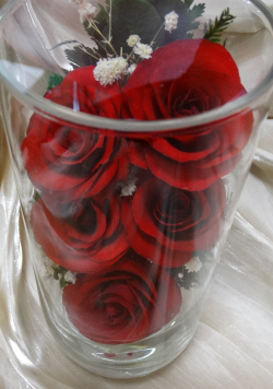 Живые цветы в стекле-129-Эксклюзивный дизайн для дома и офиса CSR3 - фото 2