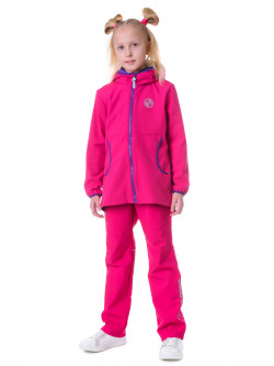 Для девочек-108-Куртка для девочки  Розовый - фото 1