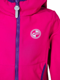 Для девочек-108-Куртка для девочки  Розовый - фото 2