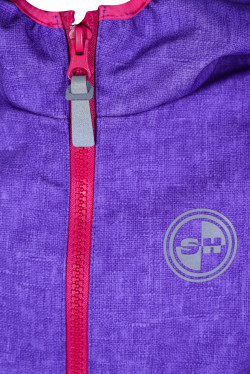 Для девочек-108-Куртка для девочки  Фиолетовый - фото 2