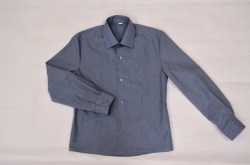 Рубашка-108-Сорочка для мальчика  Серый - фото 1