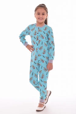 Пижама-108-Пижама подростковая  Голубой - фото 1