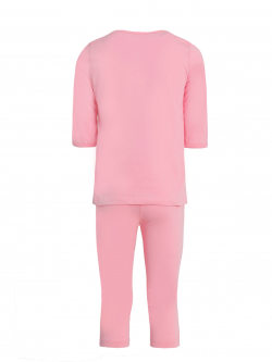 Пижама-108-"Фея-1" с шелкографией  Светло-розовый - фото 2