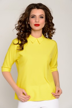 Блуза-98-Версаче (желтая) - фото 2