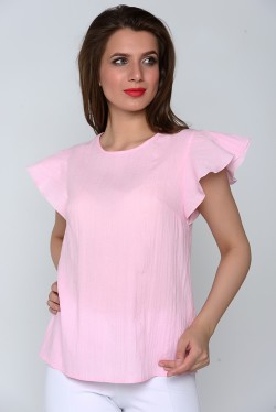Блуза-98-Стрекоза (розовая) - фото 2