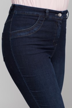 Брюки-73-11986  джинсы. - фото 2